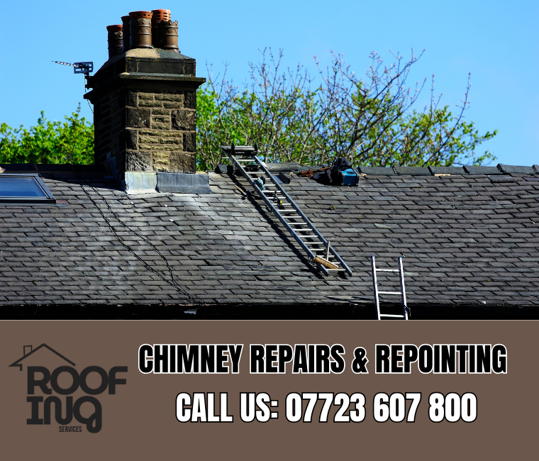 Chimney repair and repointing services in Bude